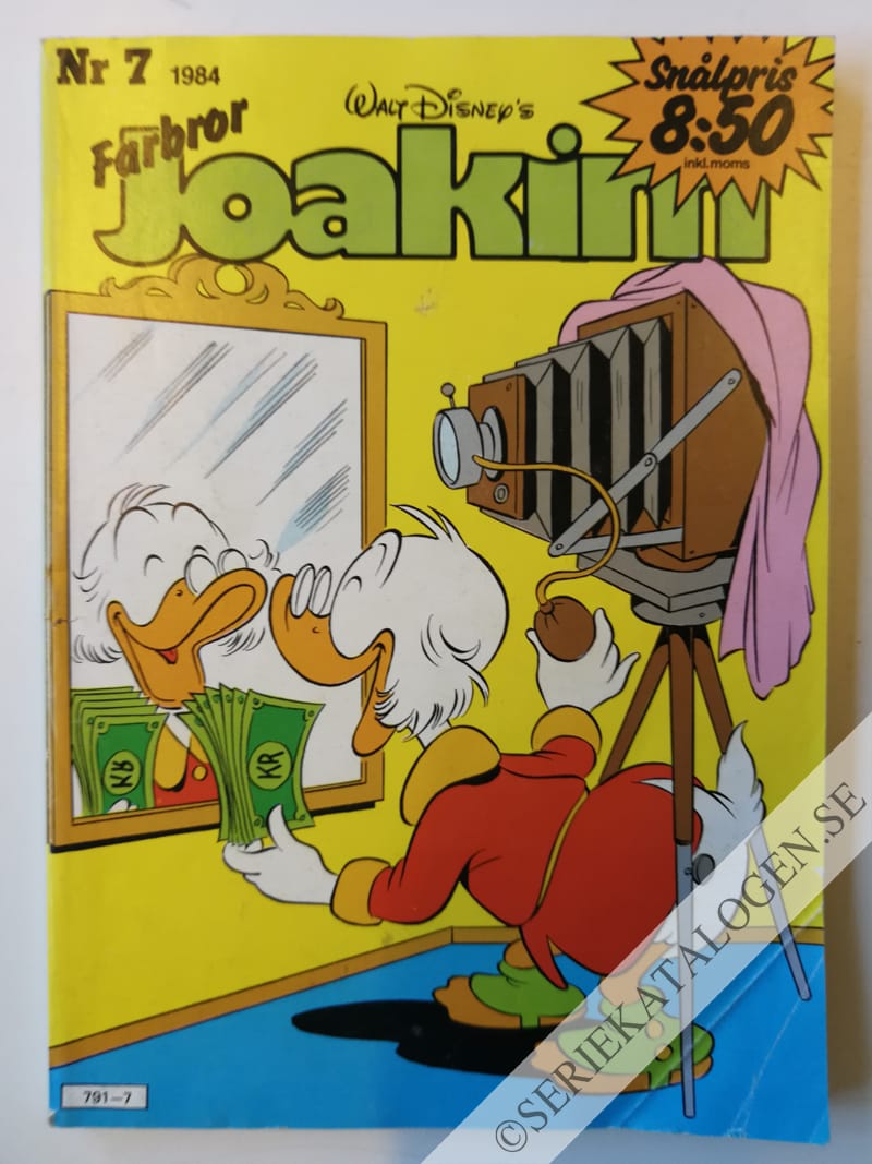Framsida på Joakim #7 (1984)