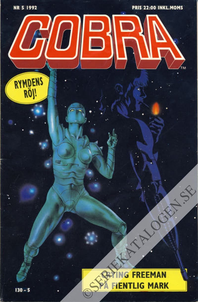 Framsida på Cobra #5 (1992)