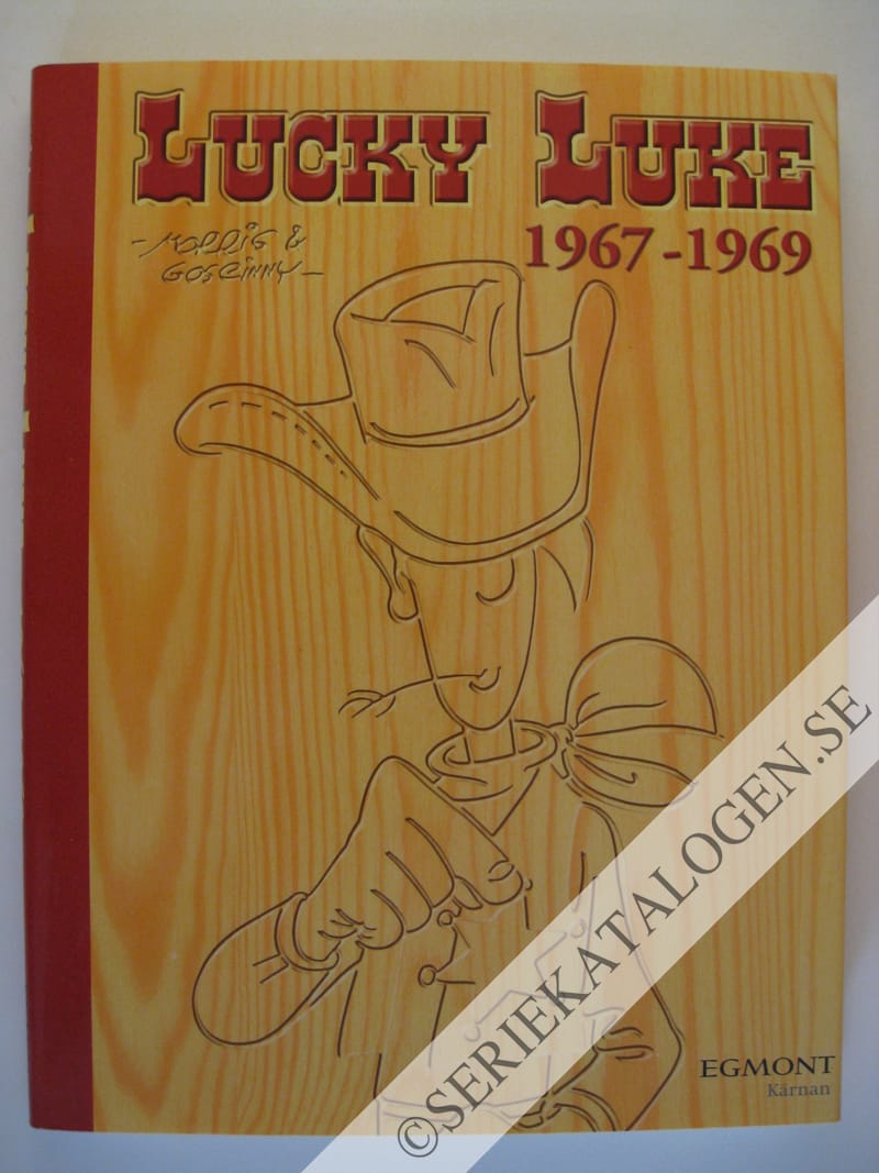 Framsida på Lucky Luke - den kompletta samlingen 1967-1969 (2005)