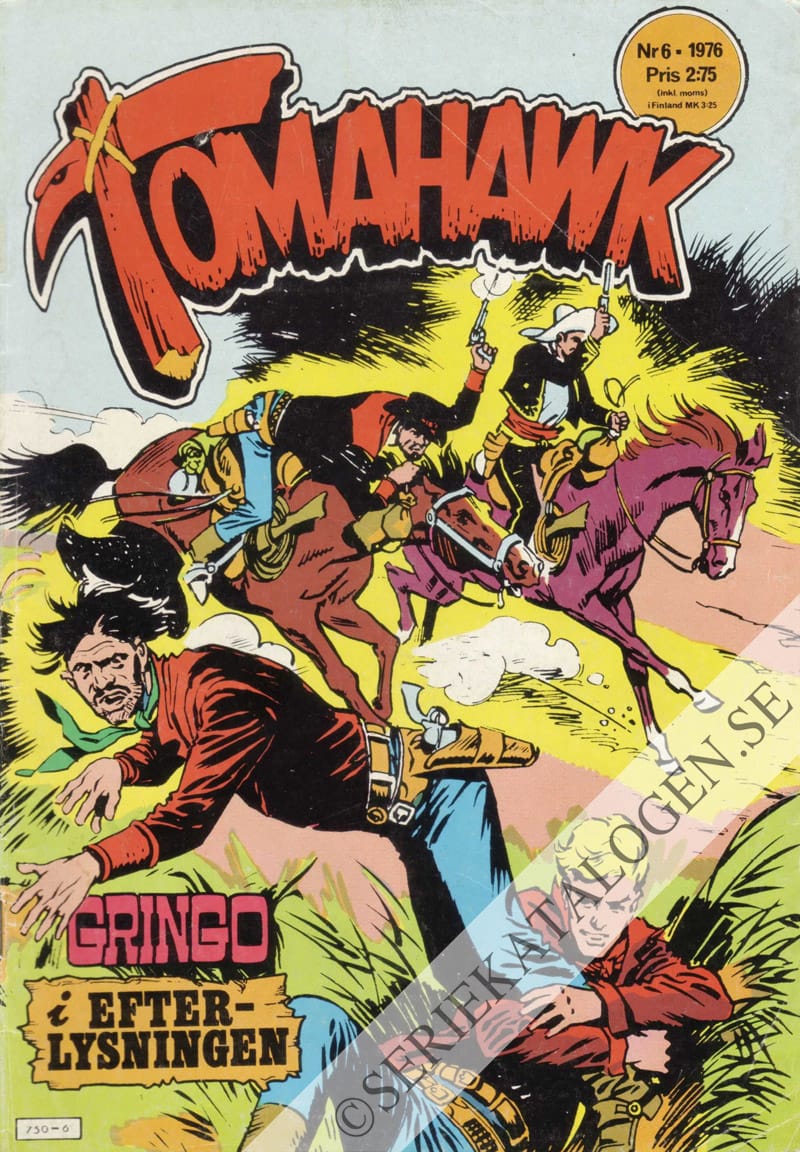 Framsida på Tomahawk #6 (1976)