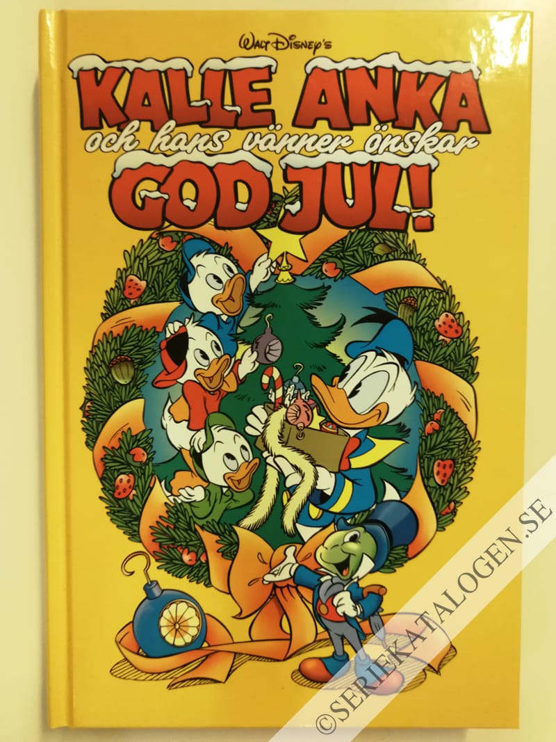 Framsida på Kalle Anka och hans vänner önskar God Jul! #14 (2008)