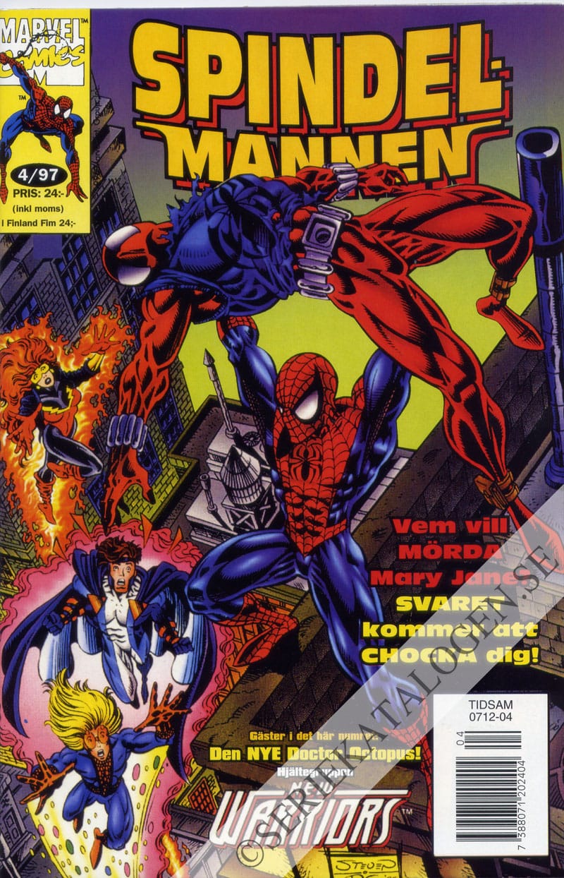 Framsida på Spindelmannen #4 (1997)