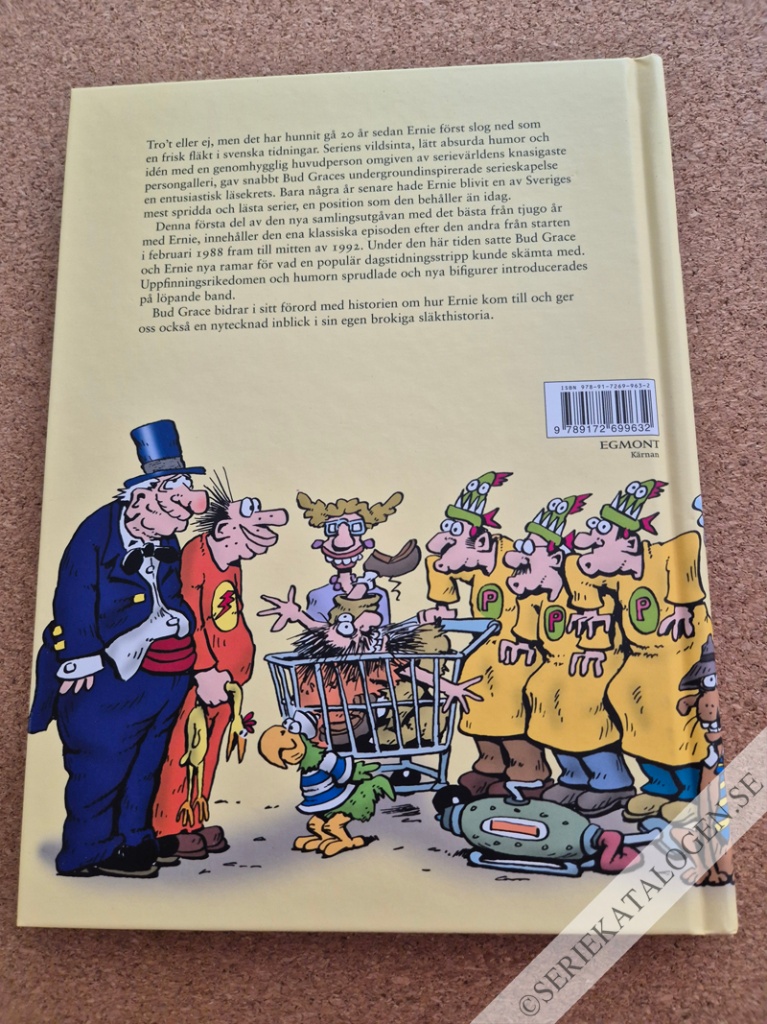 Baksida utan skyddsomslag på Apkalas! - Det bästa från 1988-1992 (2008)