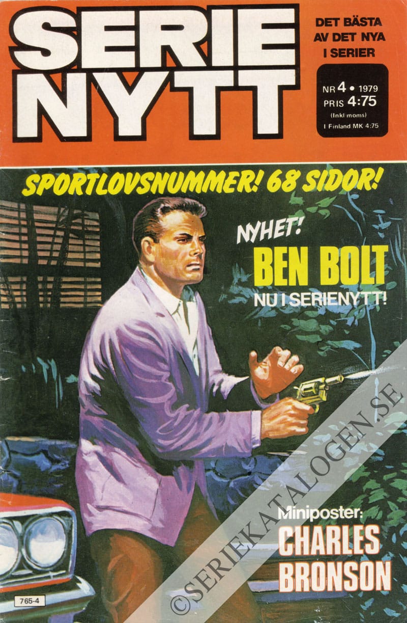 Framsida på Serie-Nytt #4 (1979)
