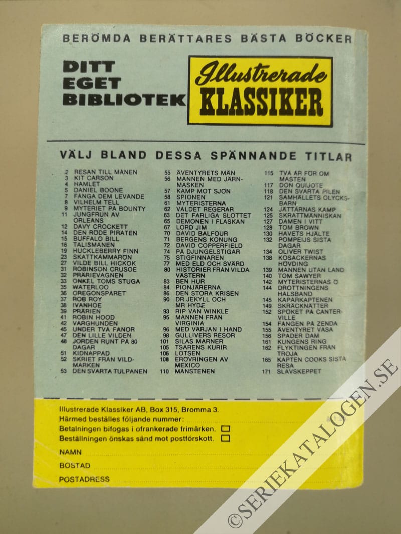 Baksida på Slaget om Hong Kong (1966)