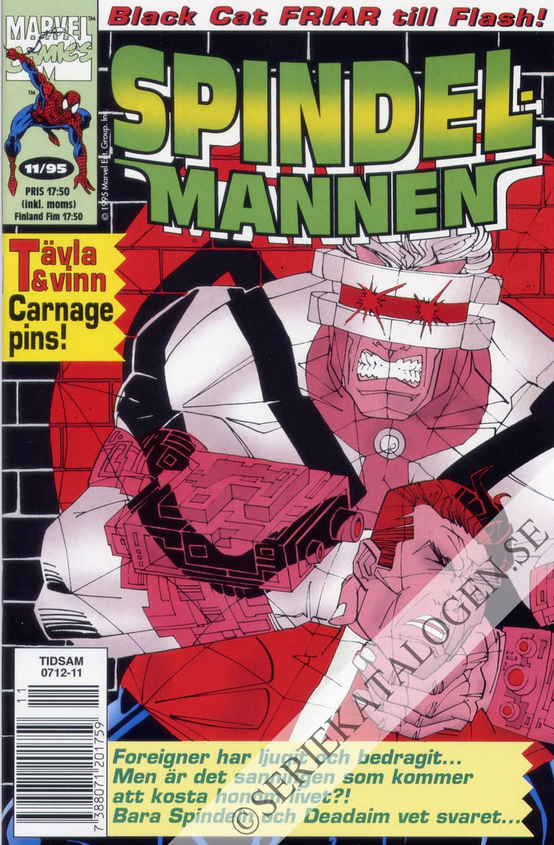 Framsida på Spindelmannen #11 (1995)