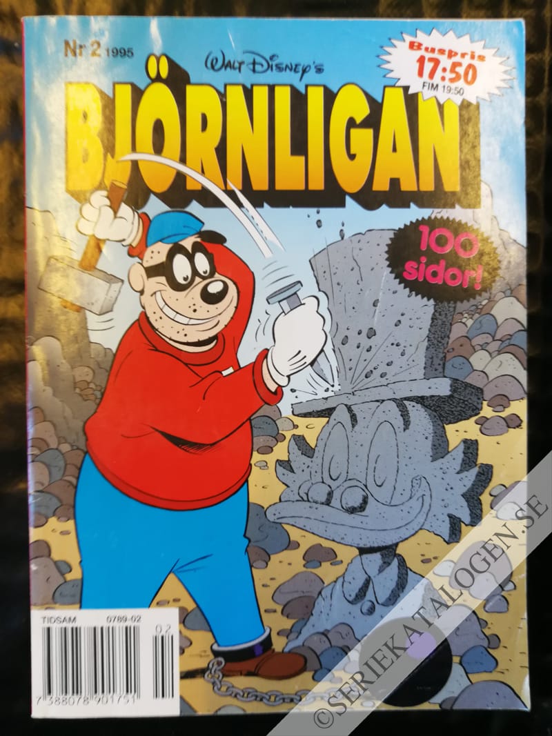 Framsida på Björnligan #2 (1995)