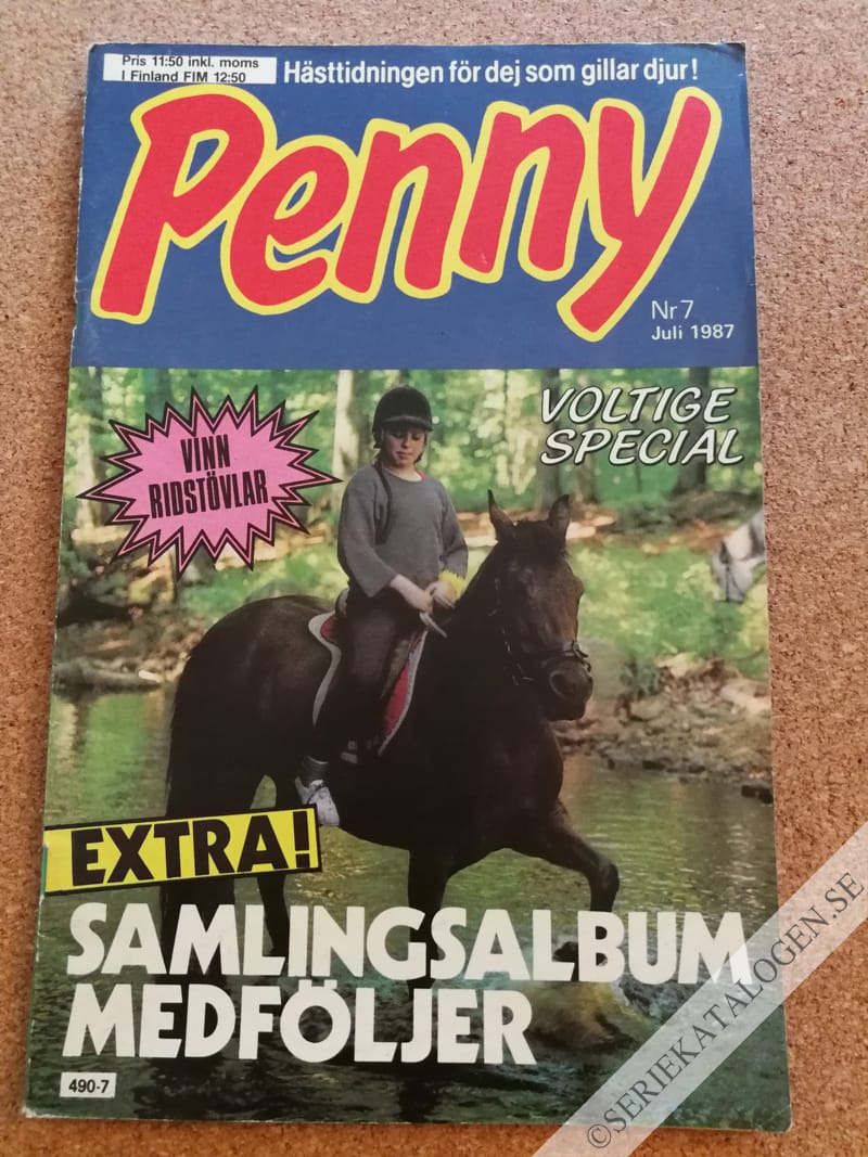 Framsida på Penny #7 (1987)