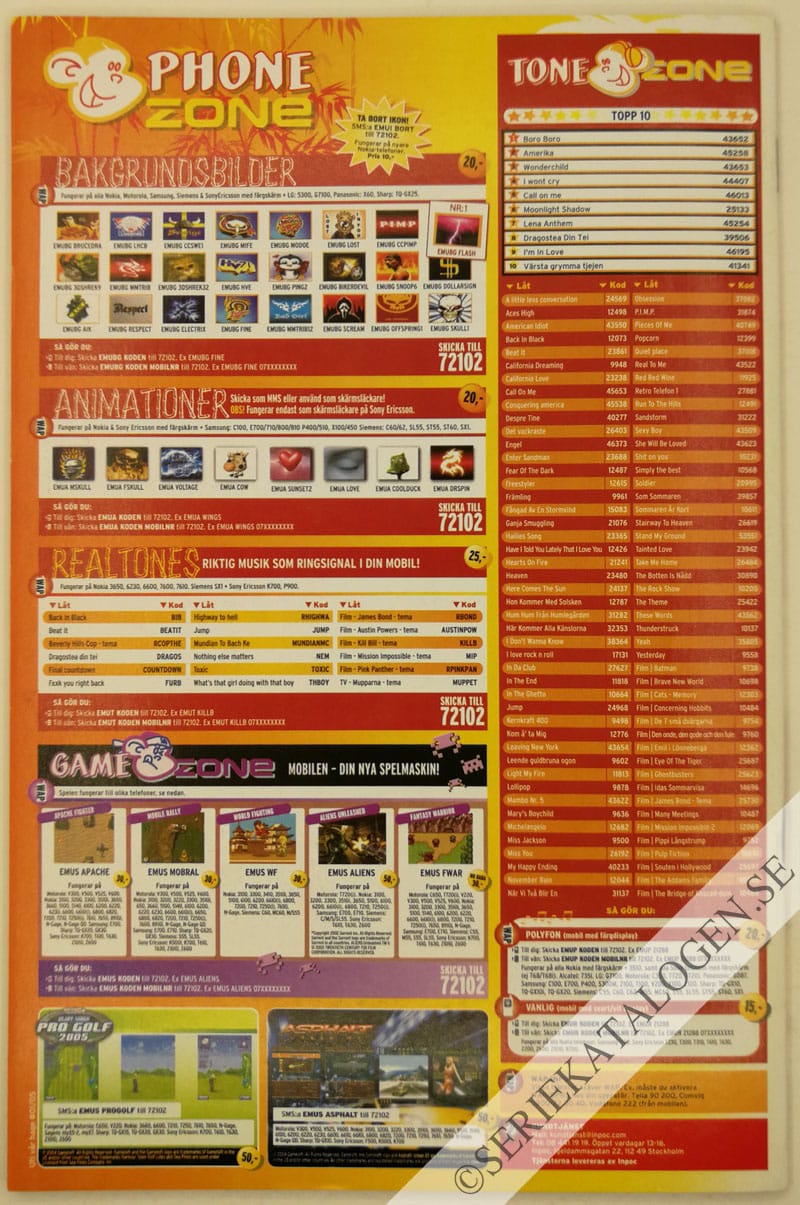 Baksida på Putell på er grevar och baroner! (2005)