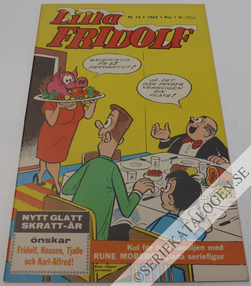 Framsida på Lilla Fridolf #13 (1962)