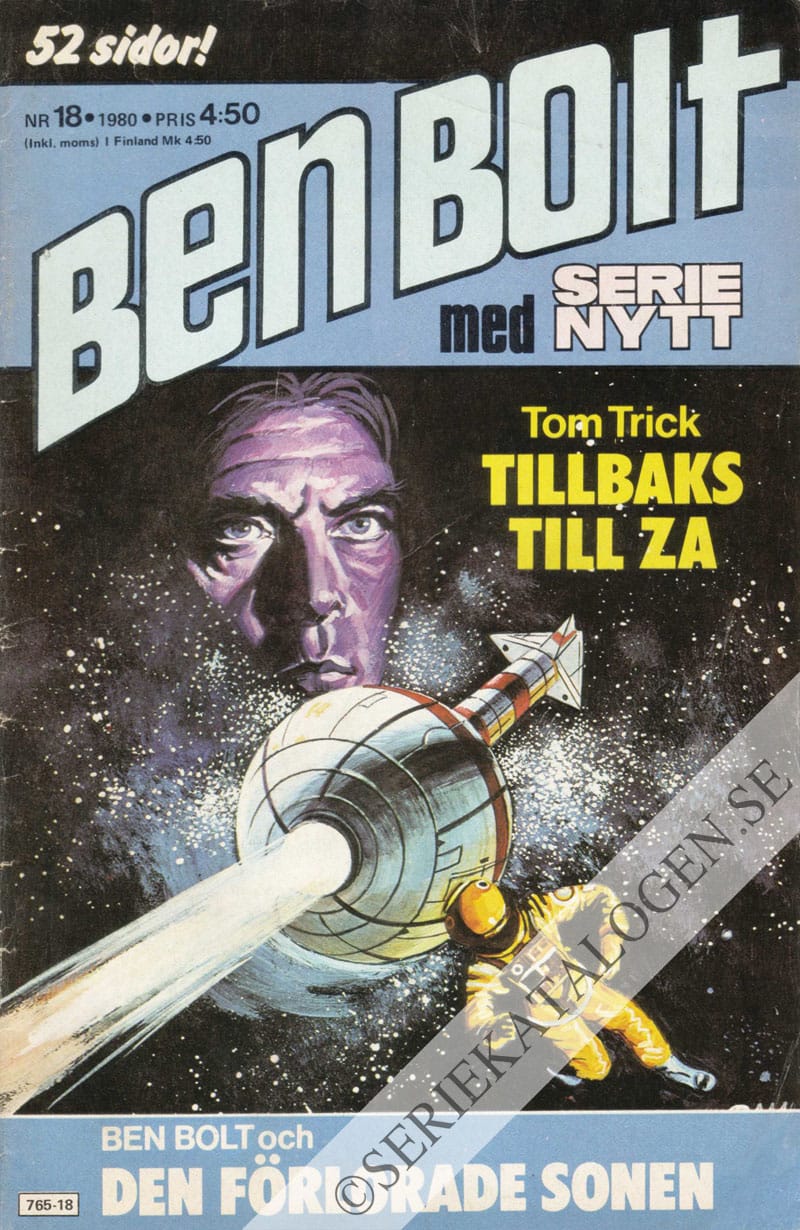 Framsida på Serie-Nytt #18 (1980)