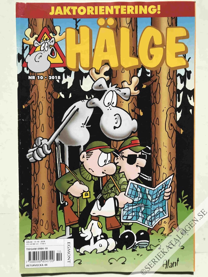 Framsida på Hälge #10 (2018)