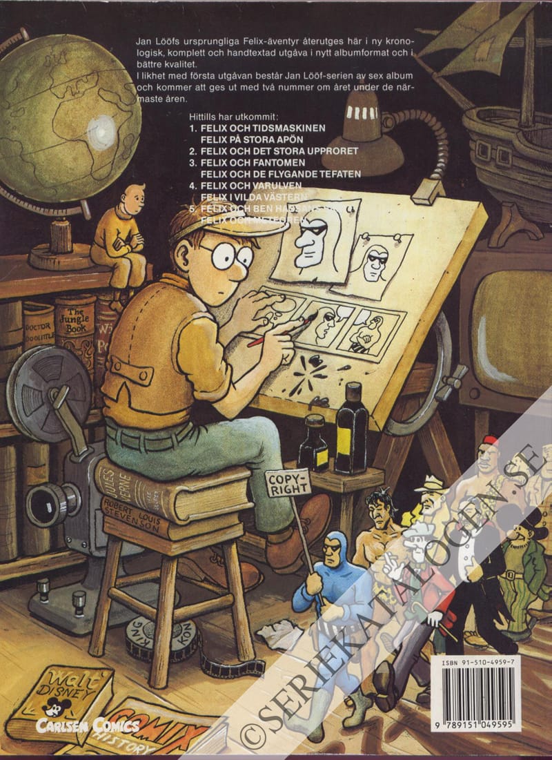 Baksida på Felix och varulven (1989)