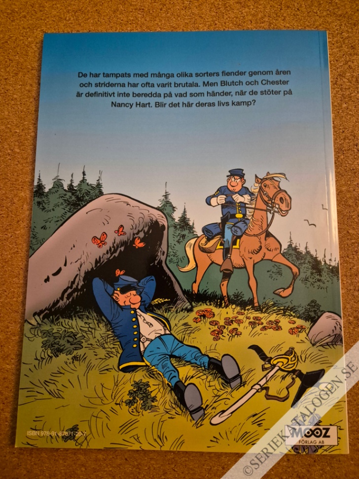 Baksida på Nancy Hart (2016)