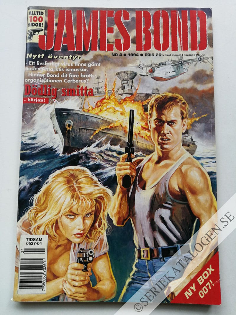 Framsida på James Bond agent 007 #4 (1994)