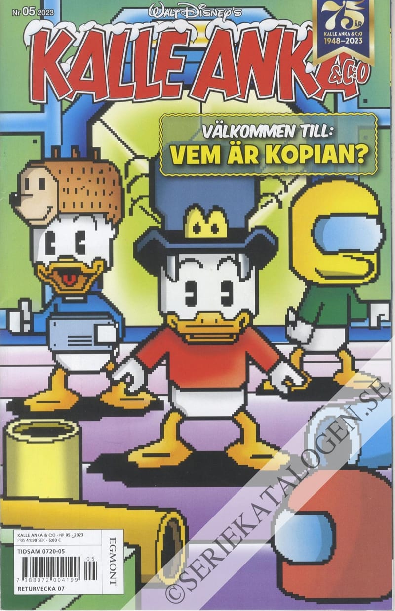 Framsida på Kalle Anka & C:o #5 (2023)