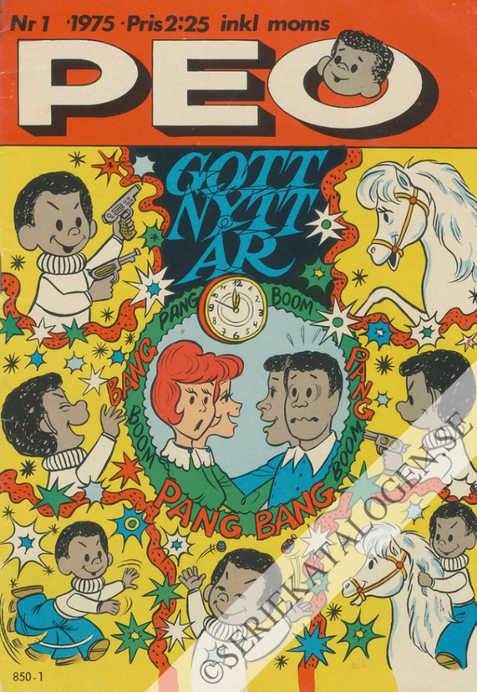 Framsida på Peo #1 (1975)