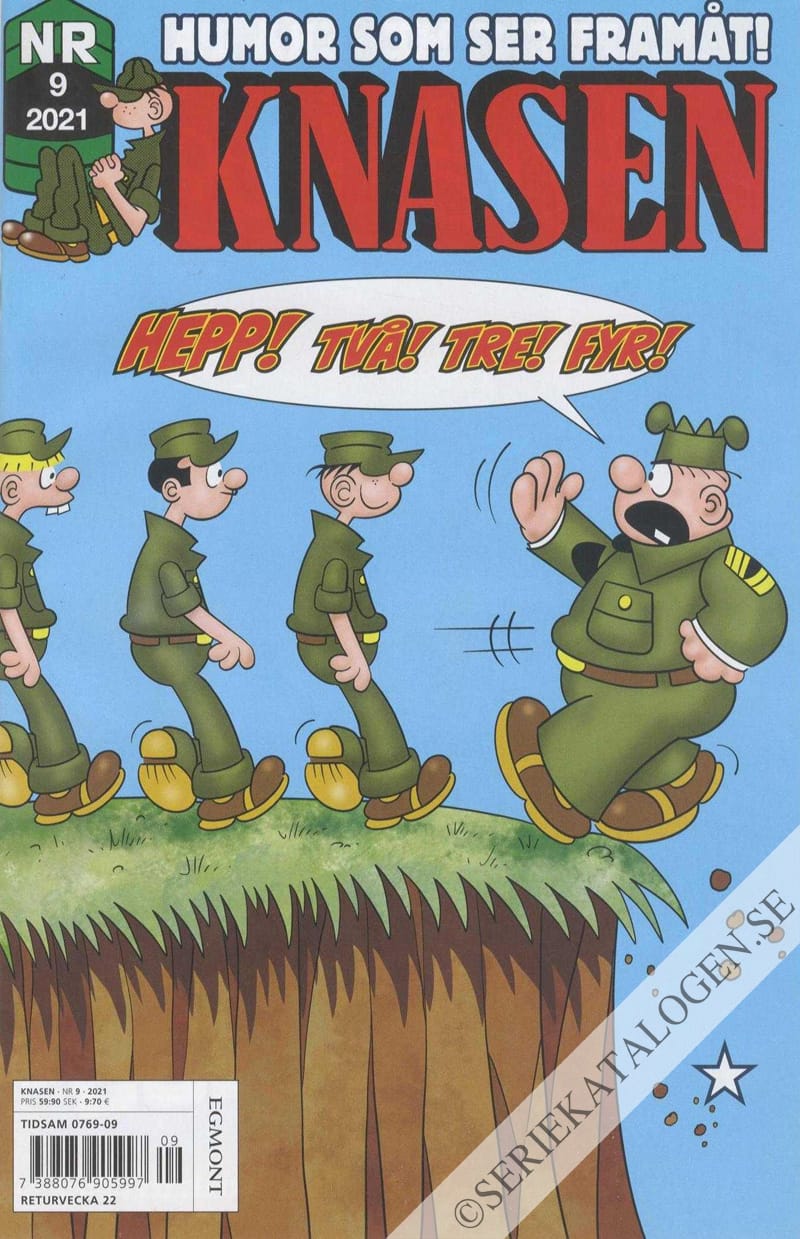 Framsida på Knasen #9 (2021)