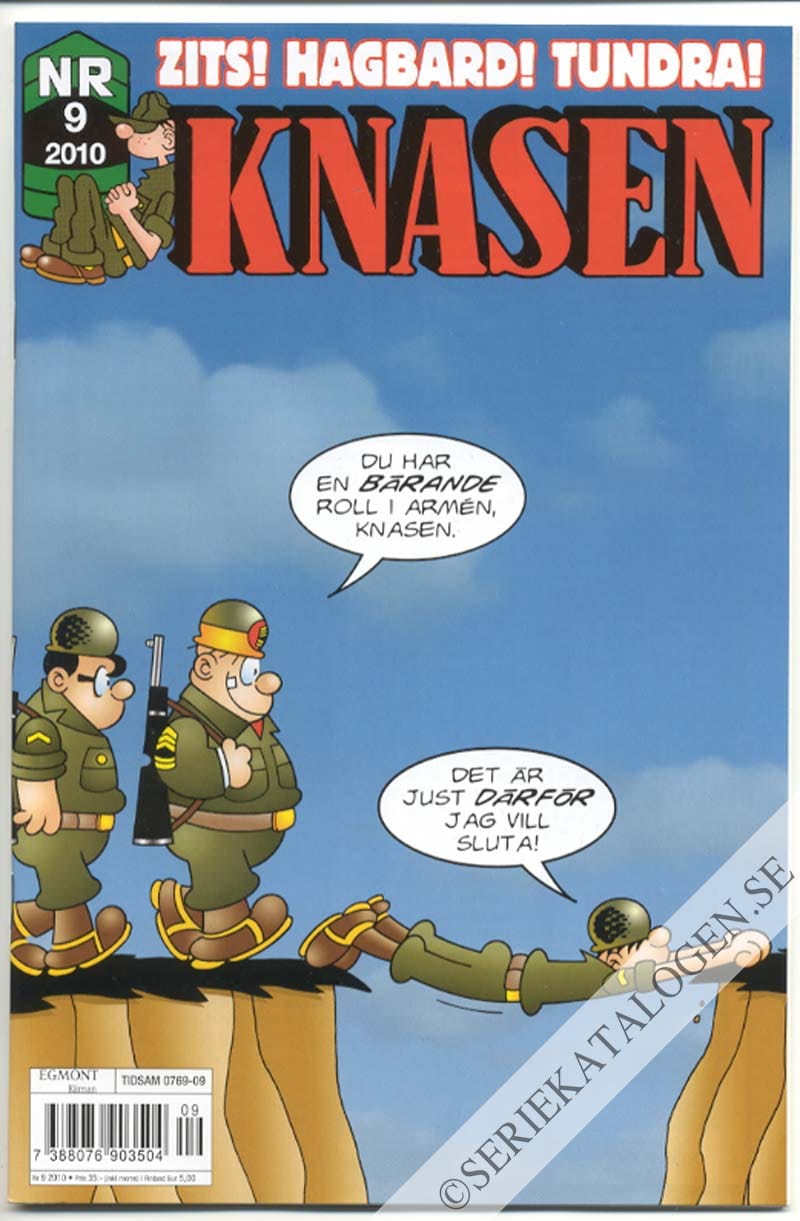 Framsida på Knasen #9 (2010)