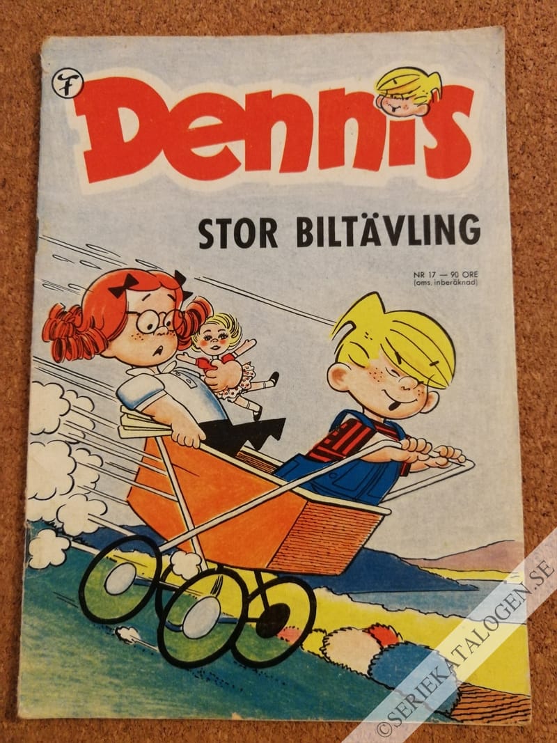 Framsida på Dennis #17 (1962)
