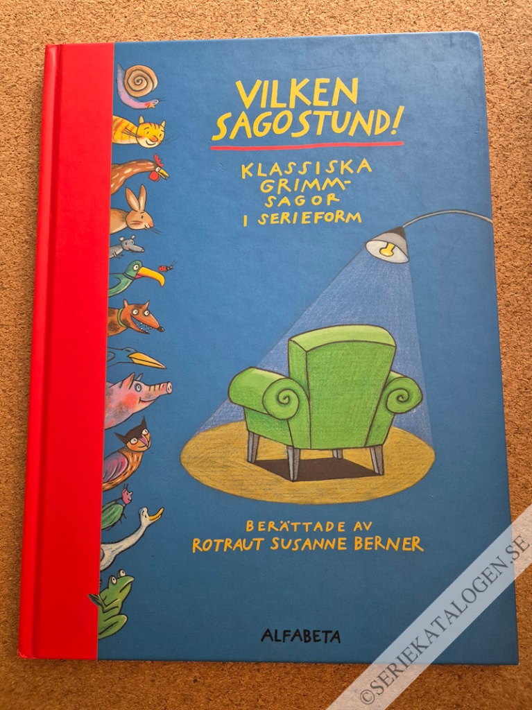 Framsida på Vilken sagostund! Klassiska Grimm-sagor i serieform (1999)