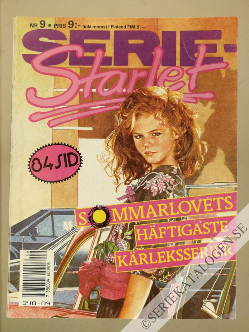 Framsida på Seriestarlet #9 (1989)