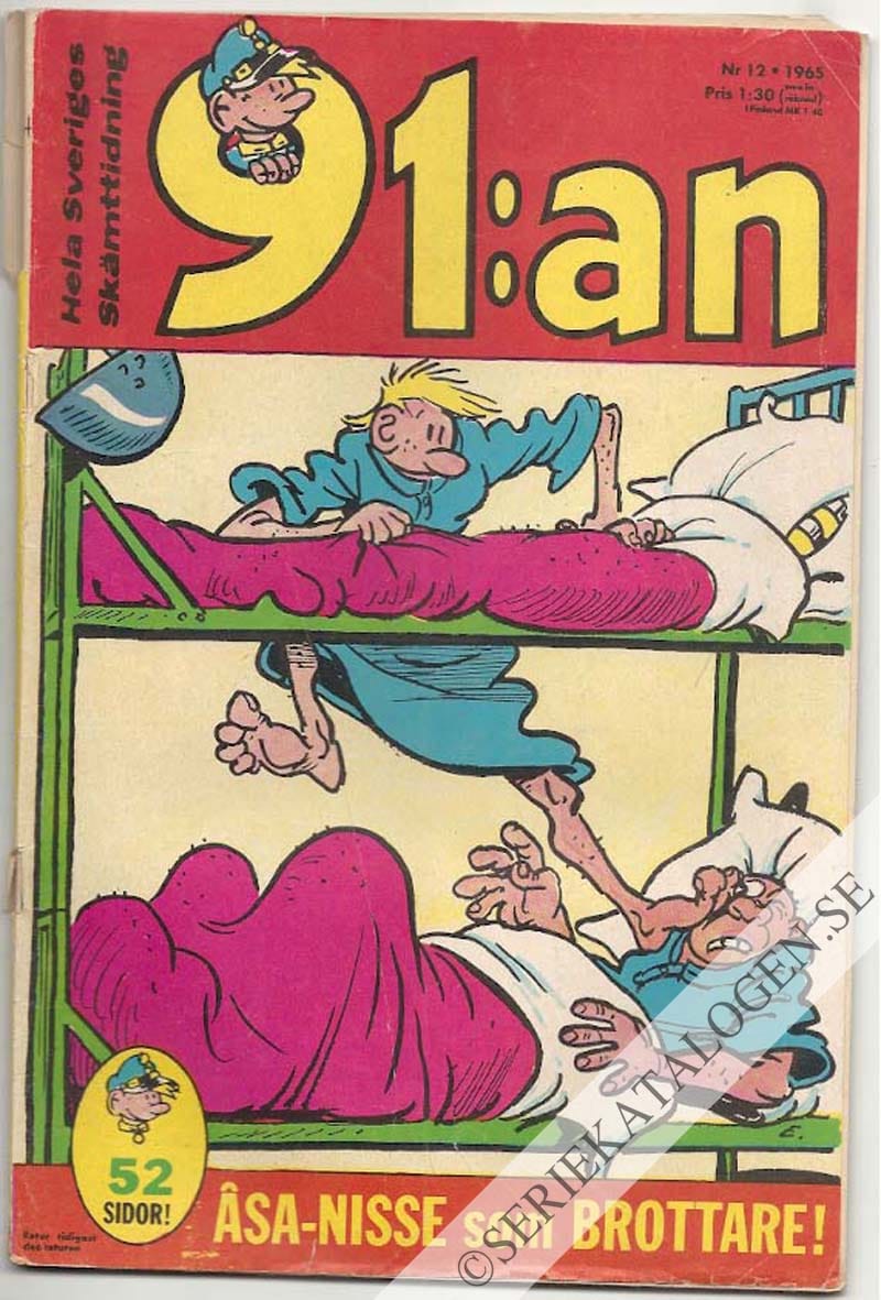Framsida på 91:an #12 (1965)