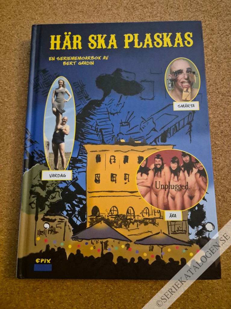 Framsida på Här ska plaskas # (2024)