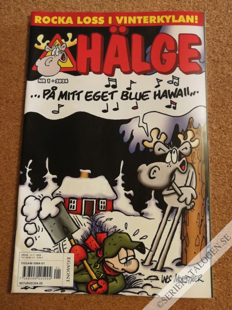 Framsida på Hälge #1 (2024)
