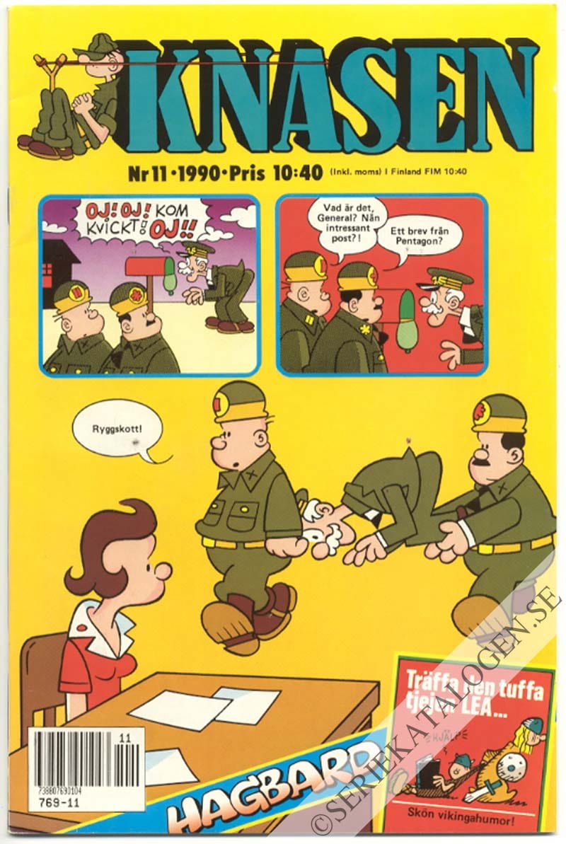 Framsida på Knasen #11 (1990)