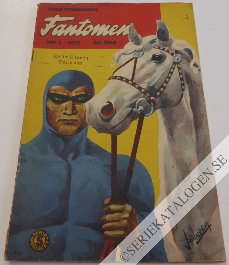 Framsida på Fantomen #1 (1952)