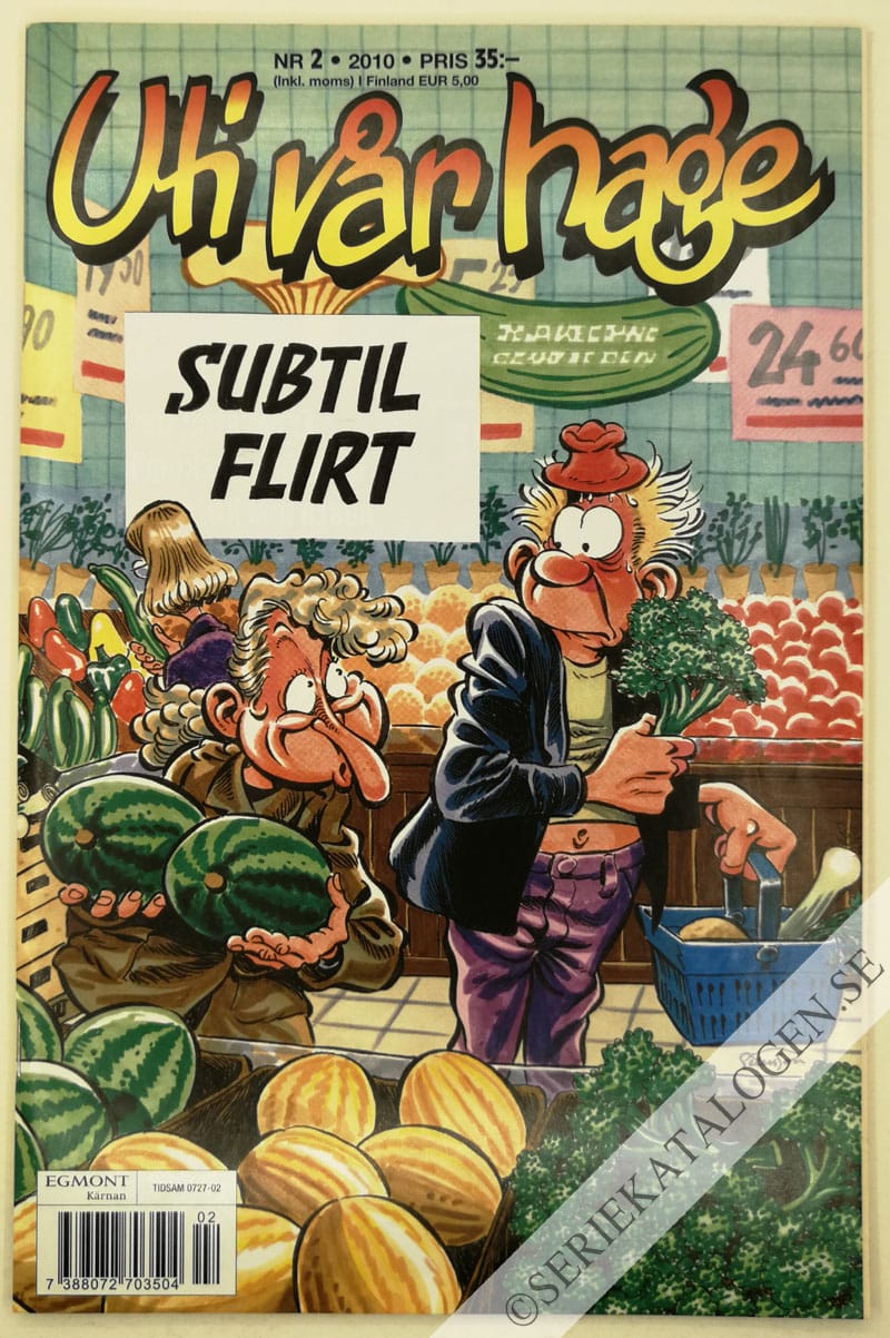 Framsida på Uti vår hage Subtil flirt (2010)