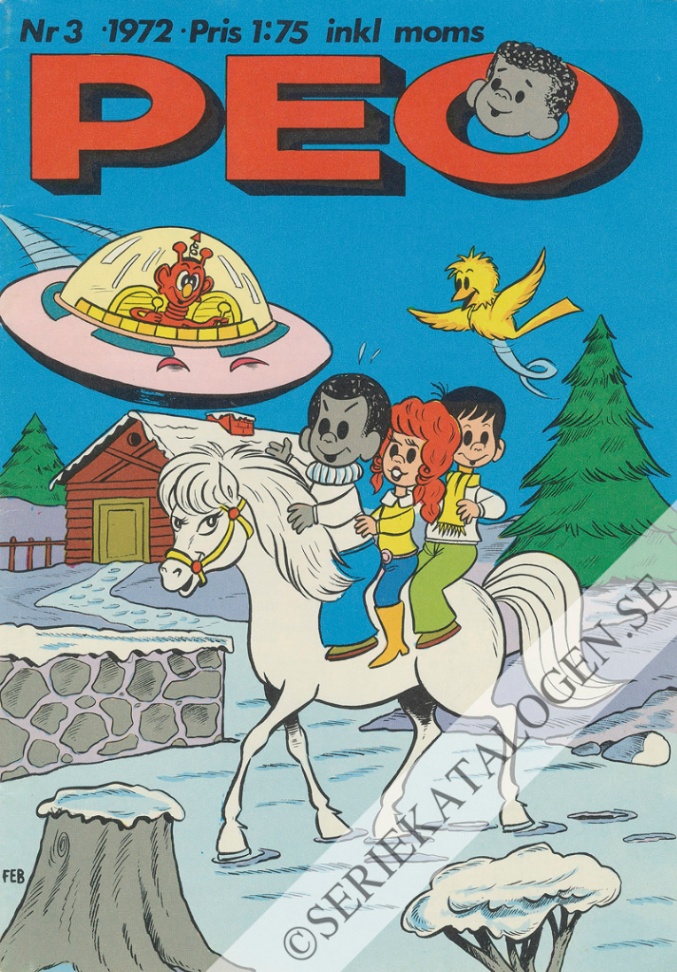 Framsida på Peo #3 (1972)