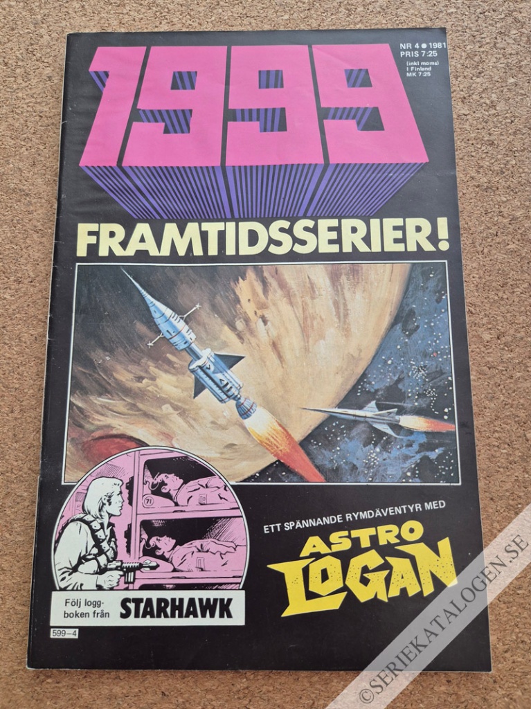 Framsida på 1999 #4 (1981)