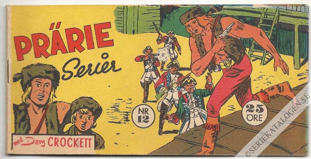 Framsida på Prärie-serier #12 (1958)