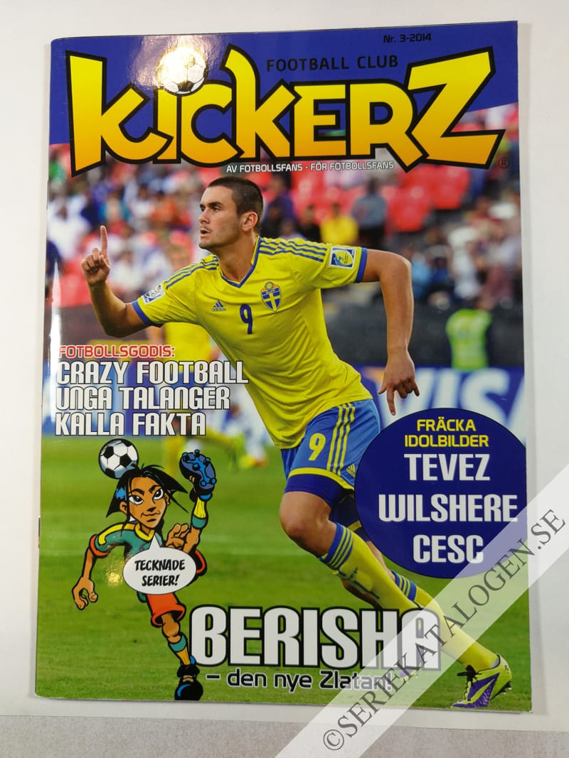 Framsida på Kickerz Football Club #3 (2014)