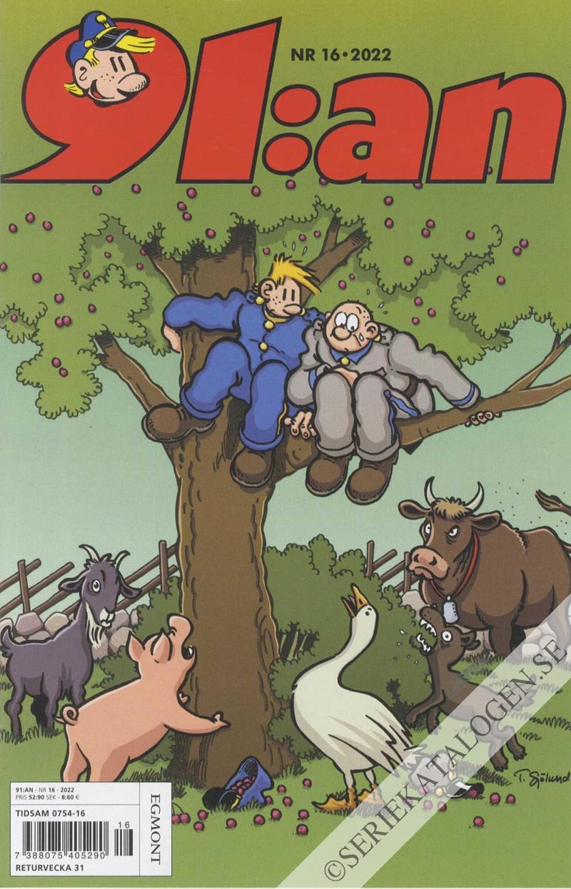 Framsida på 91:an #16 (2022)