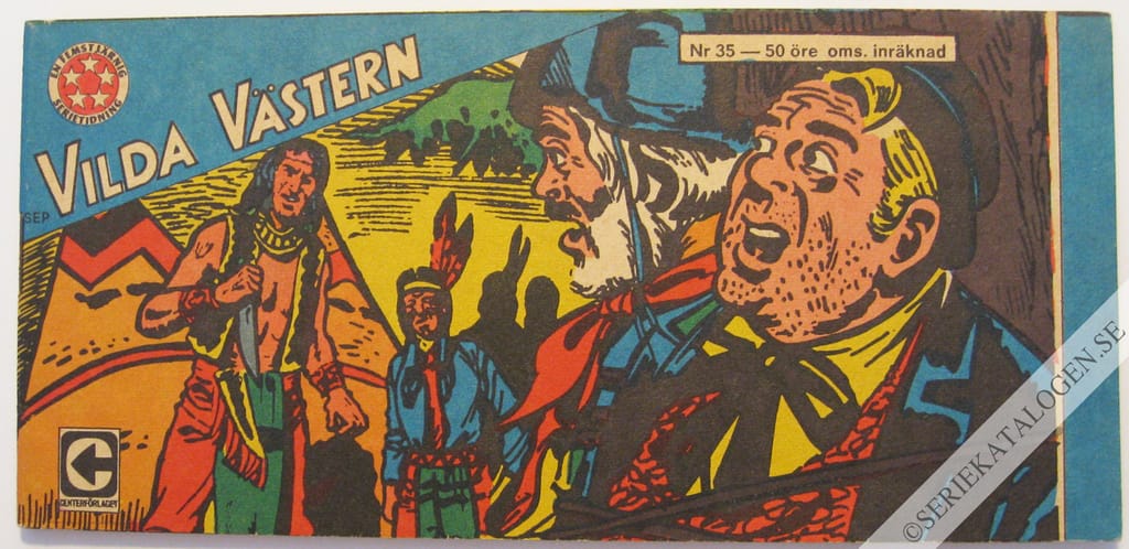 Framsida på Vilda Västern #35 (1967)