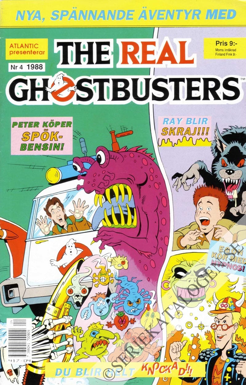 Framsida på The real Ghostbusters #4 (1988)