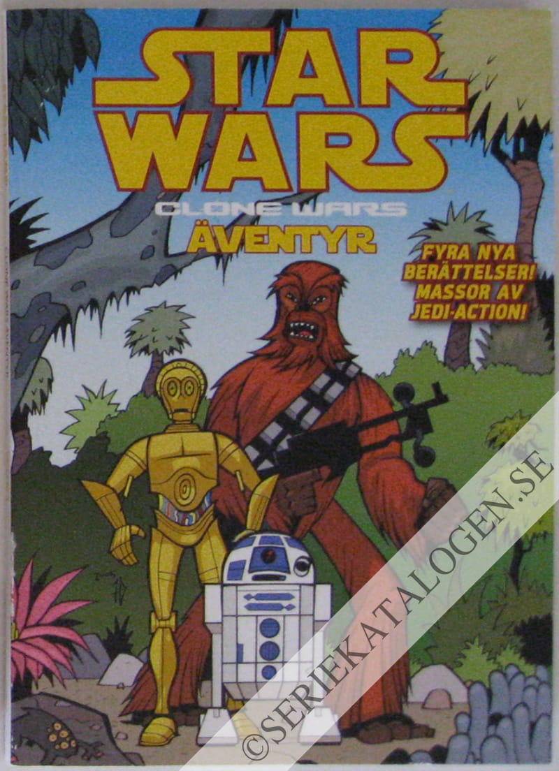 Framsida på Star Wars - Clone Wars äventyr Volym3 (2012)