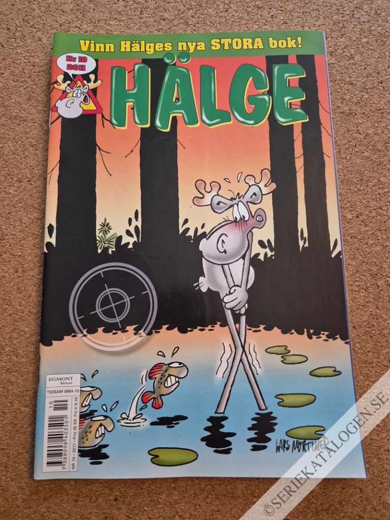 Framsida på Hälge #10 (2011)