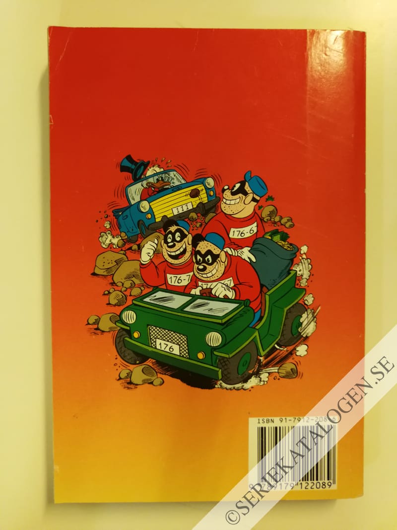 Baksida på Visst nappar det, Kalle! (1989)