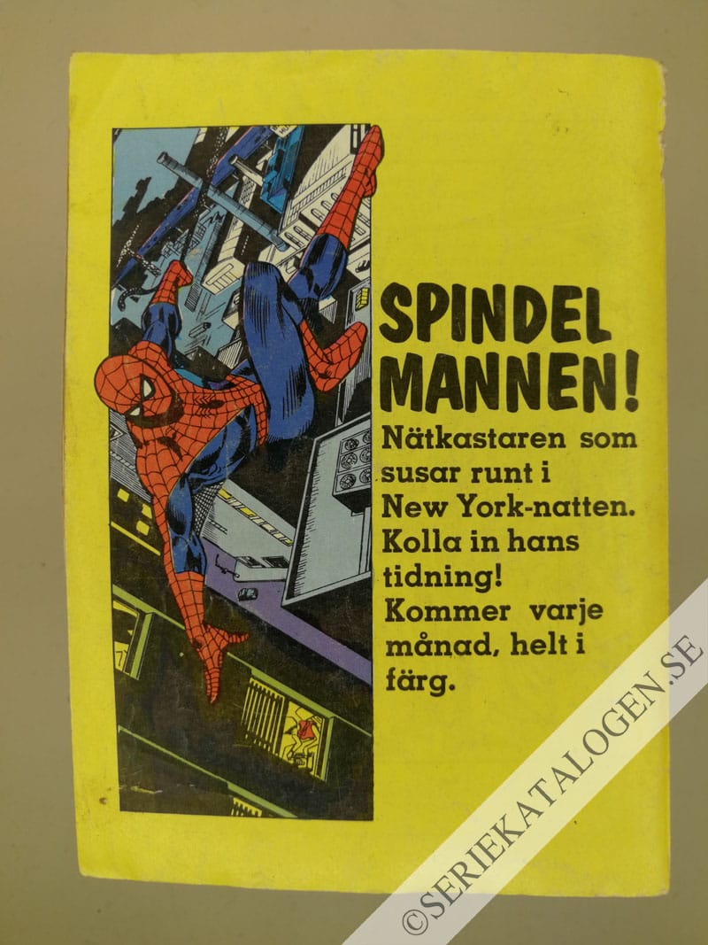 Baksida på Med uppdrag att döda (1983)