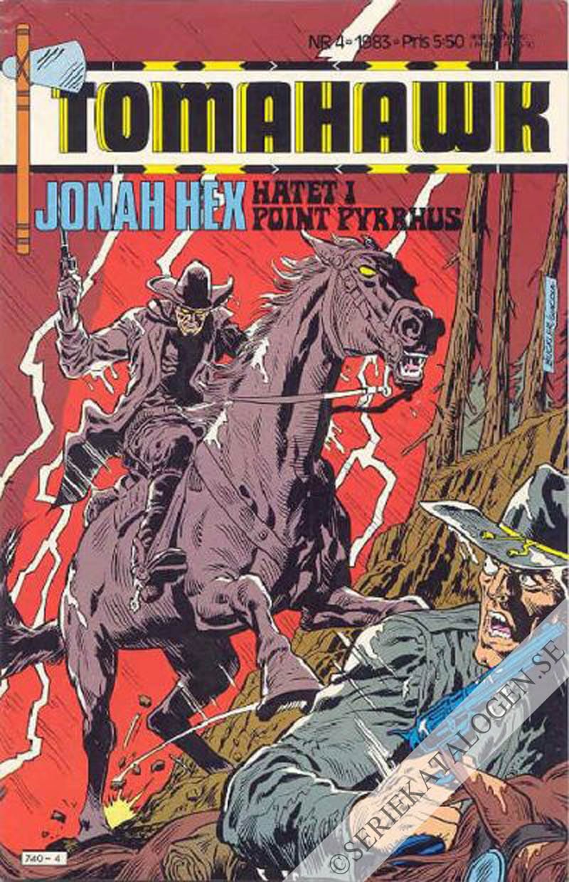 Framsida på Tomahawk #4 (1983)