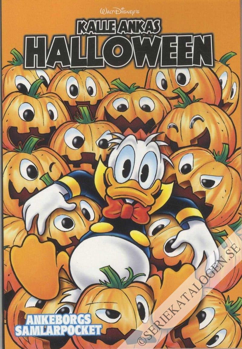 Framsida på Ankeborgs samlarpocket Kalle Ankas Halloween (2021)