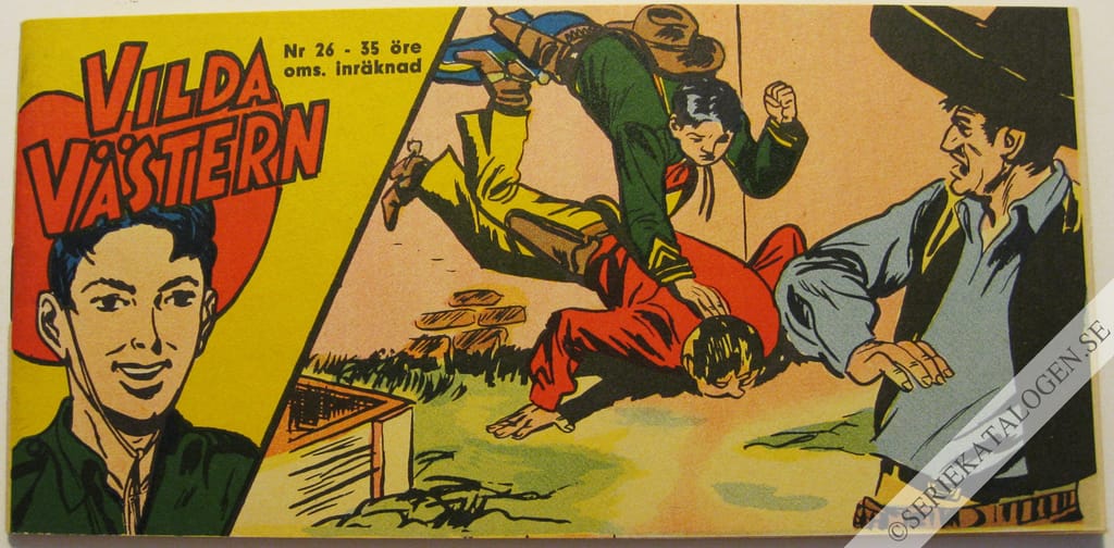 Framsida på Vilda Västern #26 (1962)