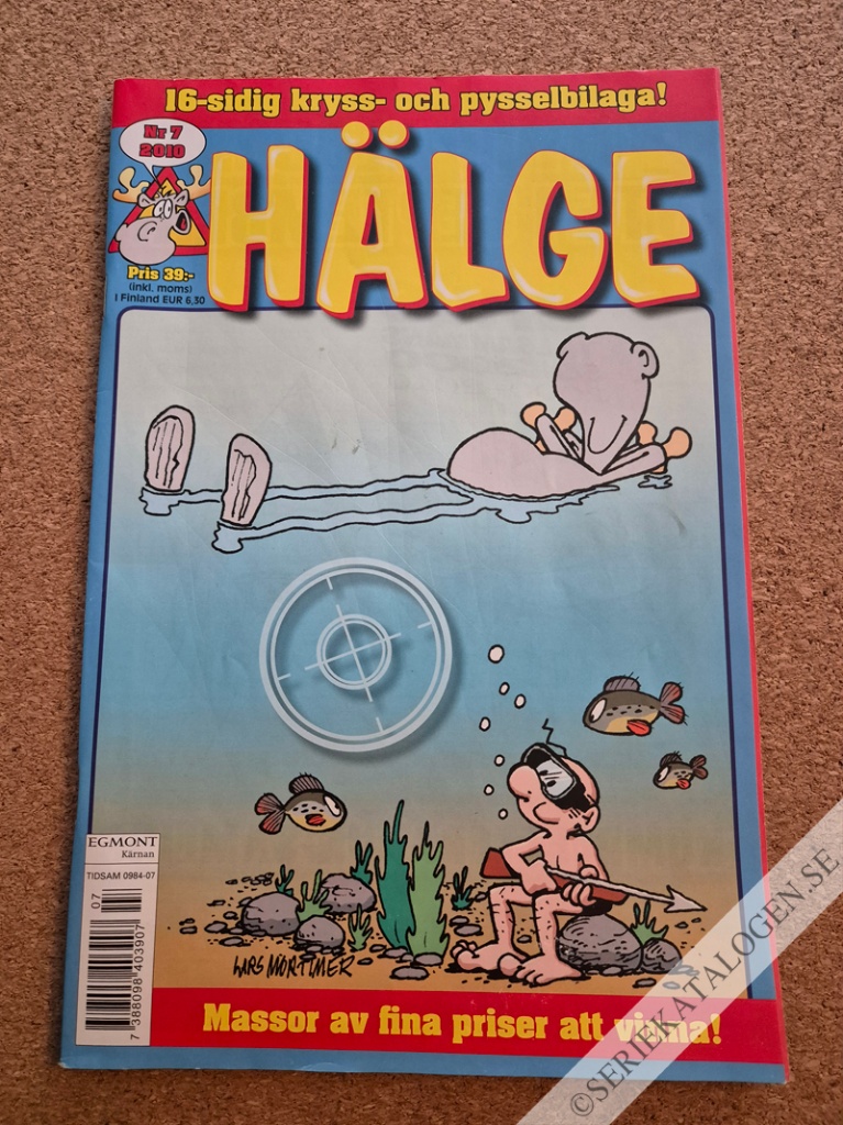 Framsida på Hälge #7 (2010)