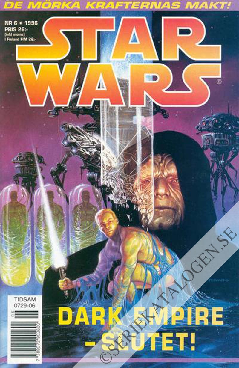 Framsida på Star Wars Dark Empire - Slutet! (1996)