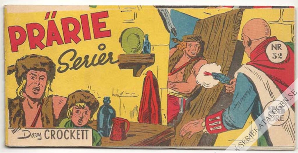 Framsida på Prärie-serier #52 (1957)