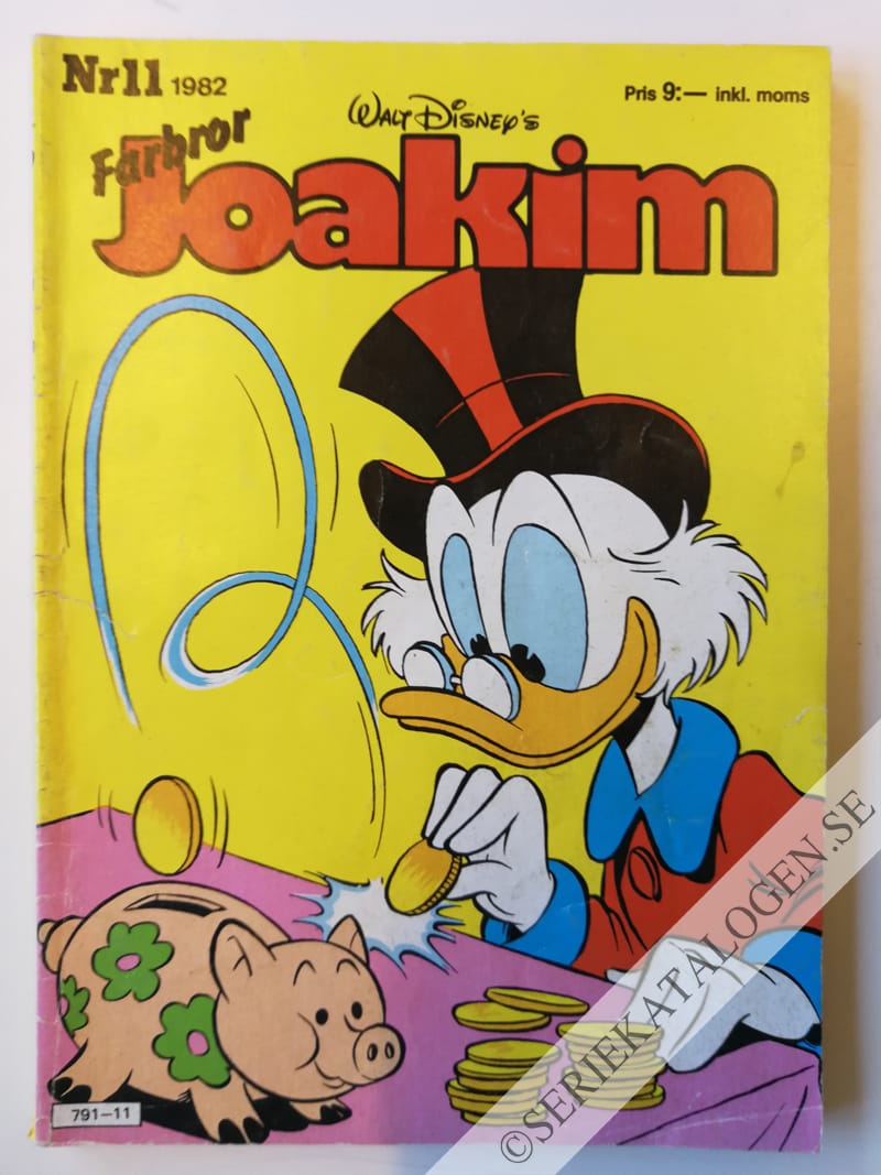 Framsida på Joakim #11 (1982)